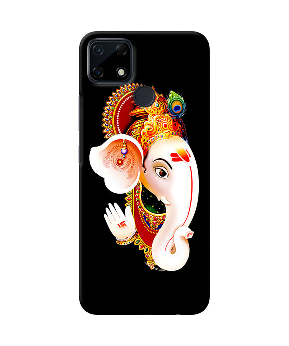 Lord ganesh face Realme Narzo 30A Back Cover