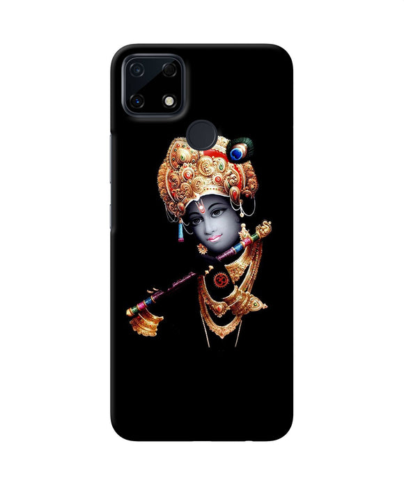 Lord krishna with fluet Realme Narzo 30A Back Cover