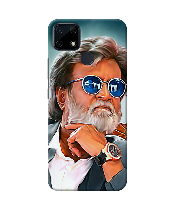 Rajnikant painting Realme Narzo 30A Back Cover
