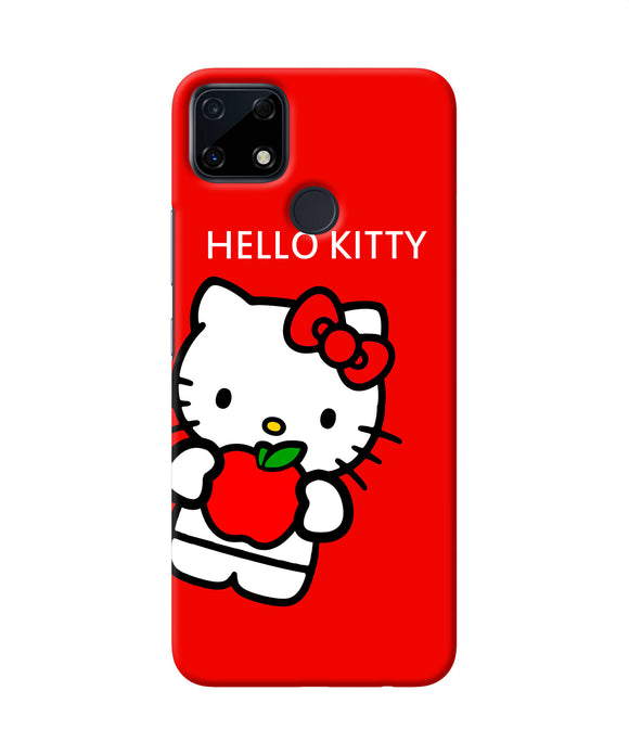 Hello kitty red Realme Narzo 30A Back Cover
