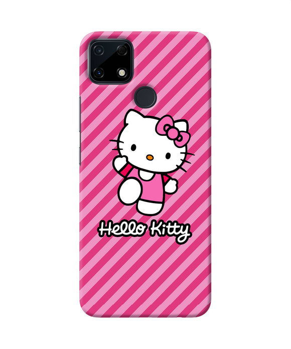 Hello kitty pink Realme Narzo 30A Back Cover