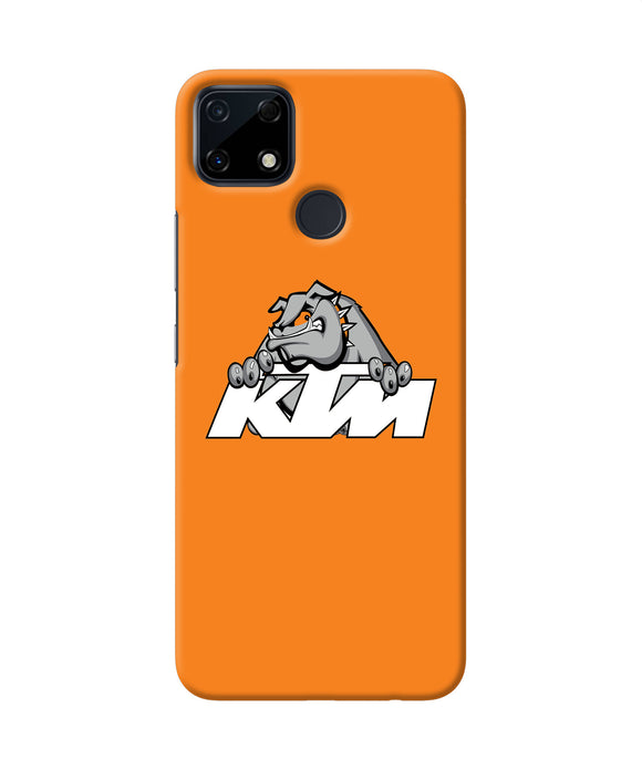 KTM dog logo Realme Narzo 30A Back Cover