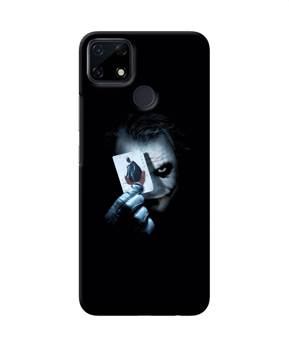 Joker dark knight card Realme Narzo 30A Back Cover