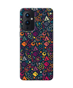 Geometric Abstract Oneplus 9 Back Cover