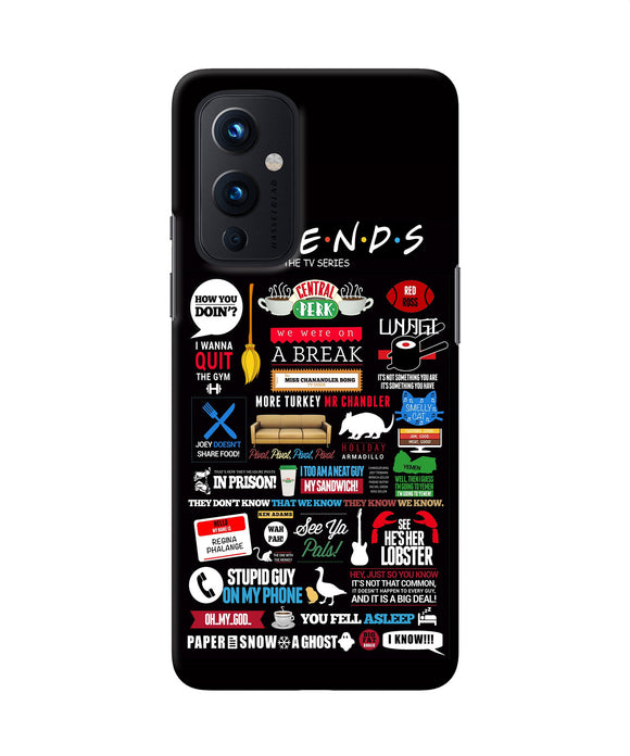 FRIENDS Oneplus 9 Back Cover