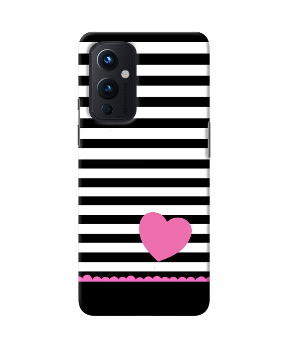 Abstract heart Oneplus 9 Back Cover