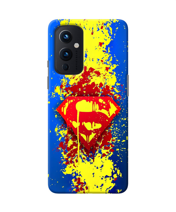 Superman logo Oneplus 9 Back Cover