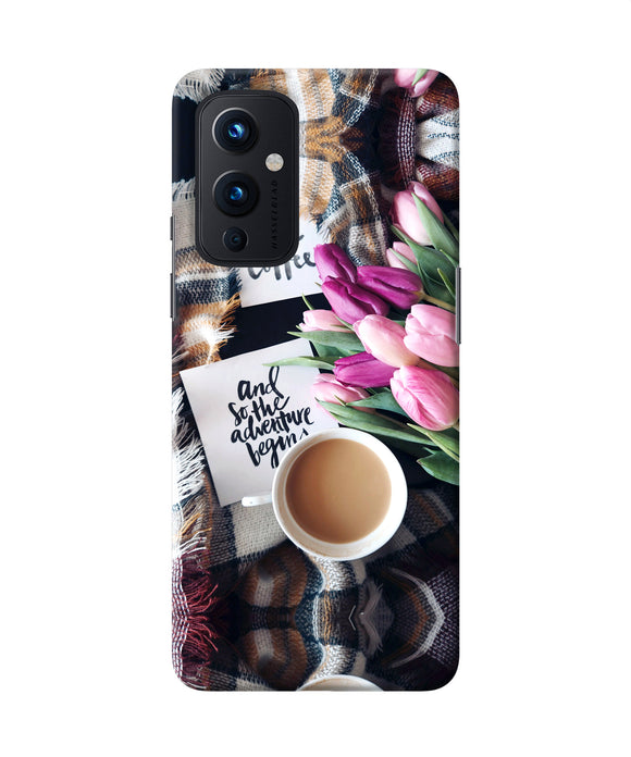 Love Coffee Quotes Oneplus 9 Back Cover