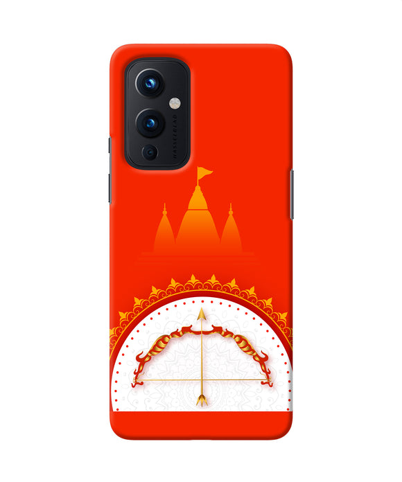 Ram Mandir Bow Arrow Oneplus 9 Back Cover