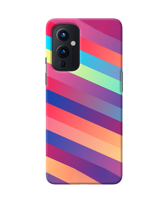 Stripes color Oneplus 9 Back Cover