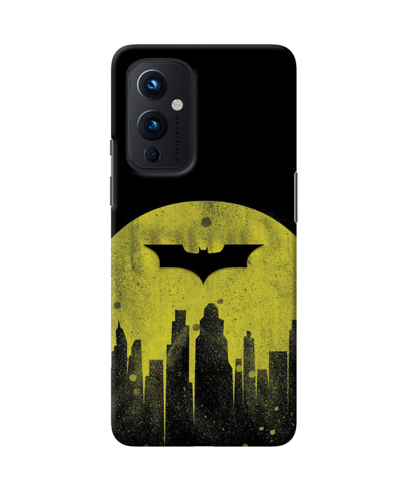 Batman Sunset Oneplus 9 Real 4D Back Cover
