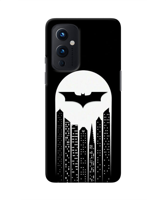 Batman Gotham City Oneplus 9 Real 4D Back Cover