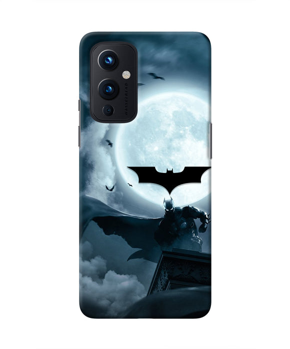 Batman Rises Oneplus 9 Real 4D Back Cover