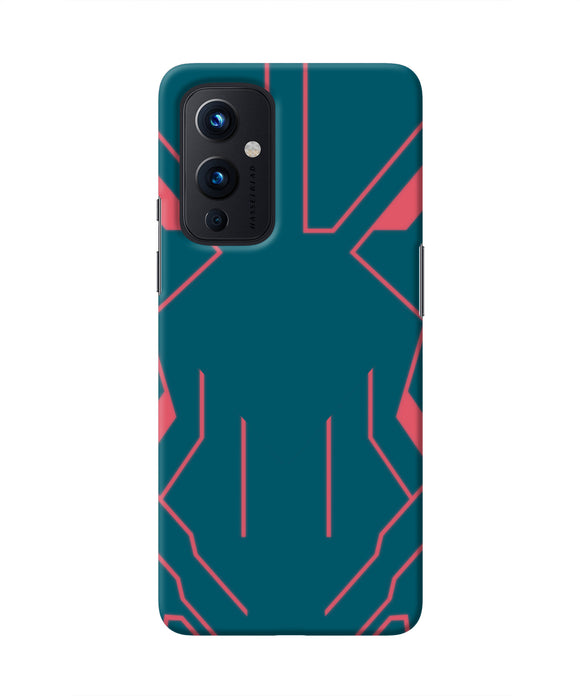 Superman Techno Oneplus 9 Real 4D Back Cover