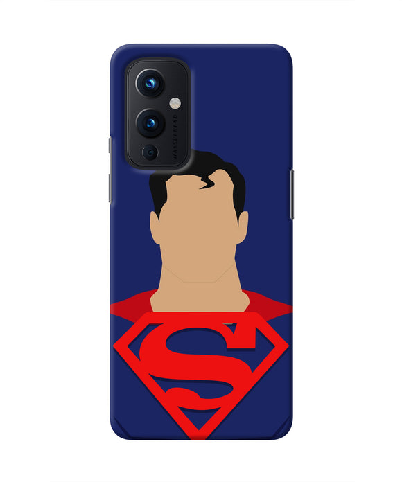 Superman Cape Oneplus 9 Real 4D Back Cover