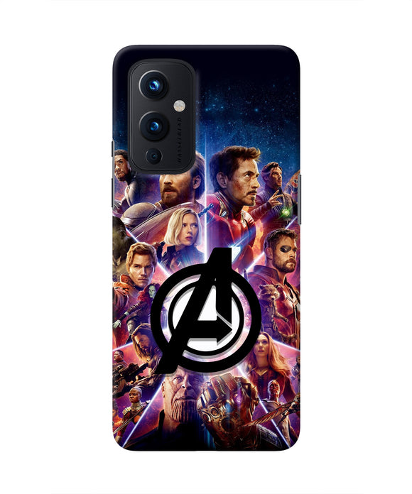 Avengers Superheroes Oneplus 9 Real 4D Back Cover
