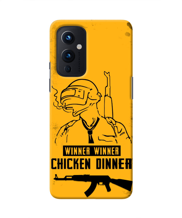PUBG Chicken Dinner Oneplus 9 Real 4D Back Cover