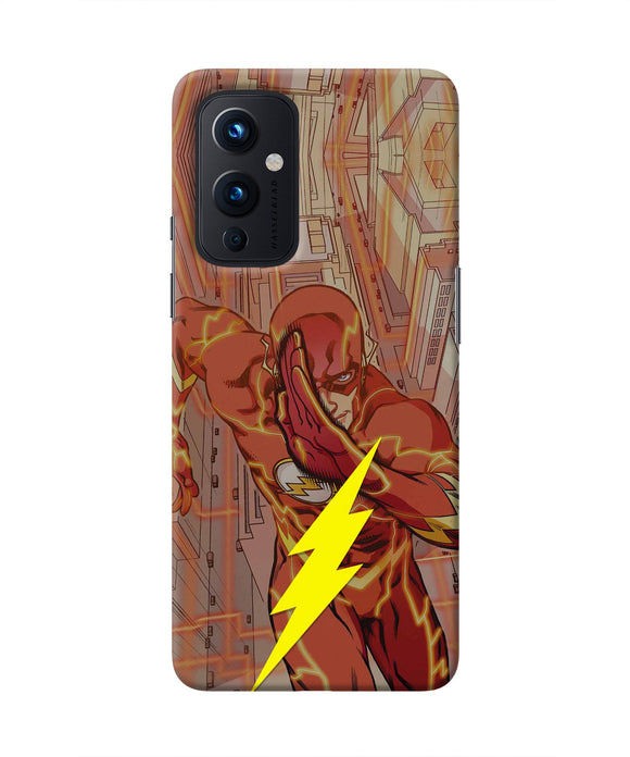 Flash Running Oneplus 9 Real 4D Back Cover
