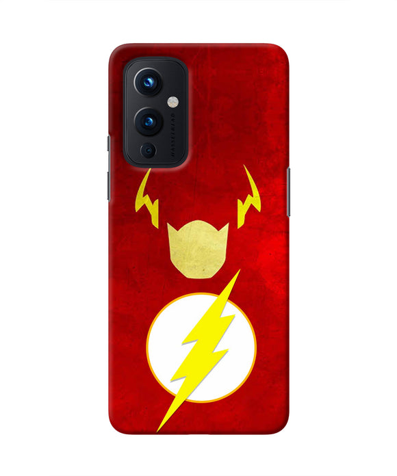 Flash Character Oneplus 9 Real 4D Back Cover