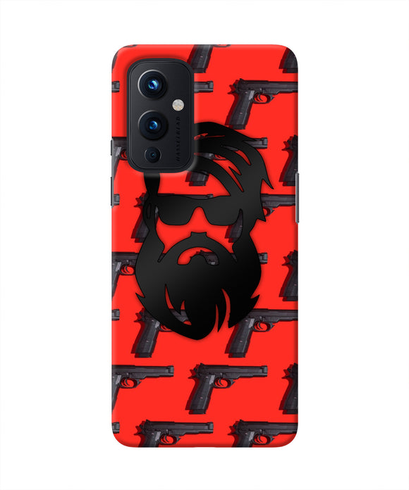Rocky Bhai Beard Look Oneplus 9 Real 4D Back Cover