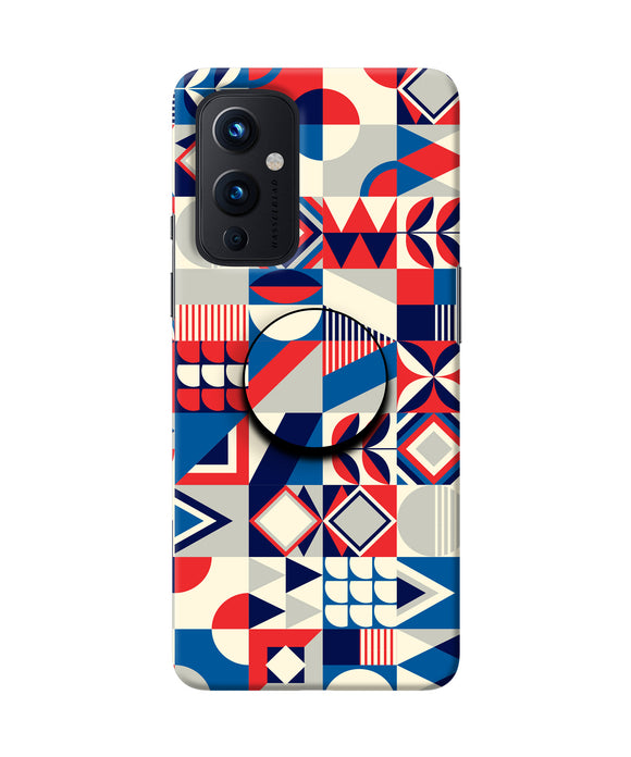 Colorful Pattern Oneplus 9 Pop Case