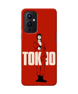 Money Heist Tokyo With Gun Oneplus 9 Back Cover