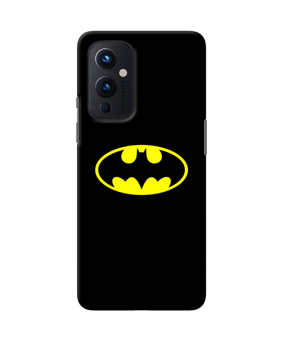 Batman last knight print black Oneplus 9 Back Cover