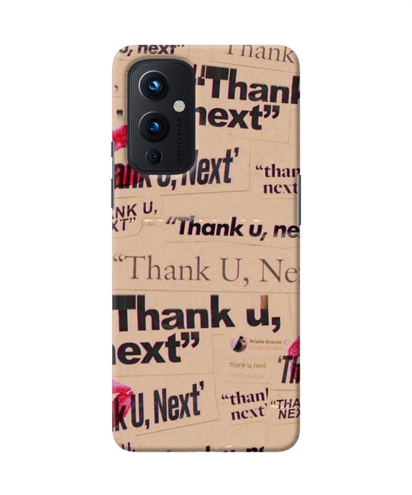 Thank you next Oneplus 9 Back Cover