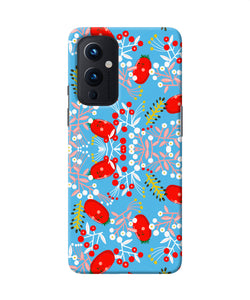 Small red animation pattern Oneplus 9 Back Cover