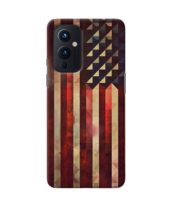 Vintage US flag Oneplus 9 Back Cover