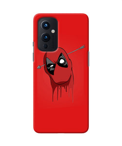 Funny deadpool Oneplus 9 Back Cover