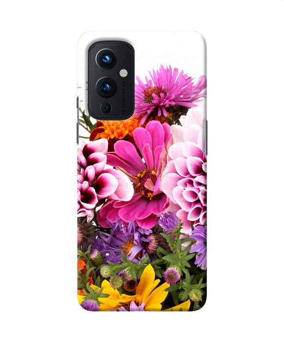 Natural flowers Oneplus 9 Back Cover