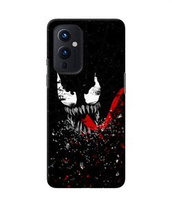 Venom black poster Oneplus 9 Back Cover