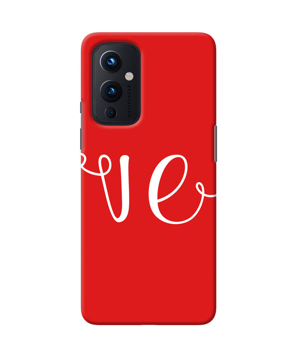 Love two Oneplus 9 Back Cover