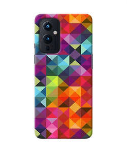 Abstract triangle pattern Oneplus 9 Back Cover