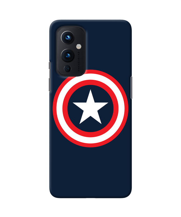 Captain america logo Oneplus 9 Back Cover