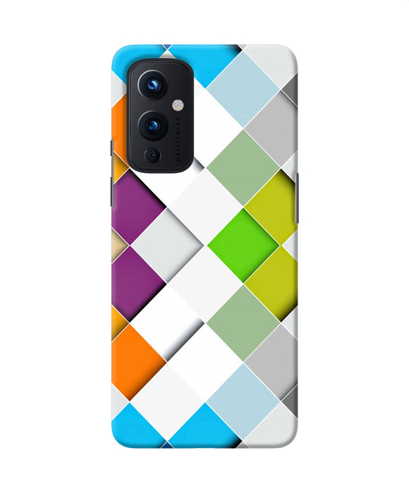 Abstract color box Oneplus 9 Back Cover