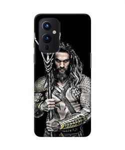 Aquaman trident black Oneplus 9 Back Cover