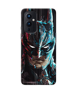 Batman face Oneplus 9 Back Cover