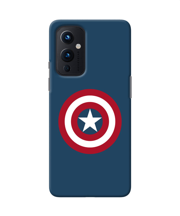 Captain america logo Oneplus 9 Back Cover