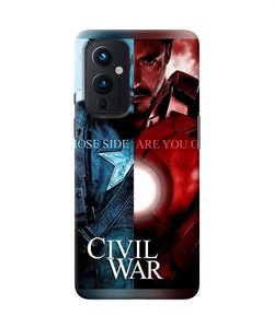 Civil war Oneplus 9 Back Cover