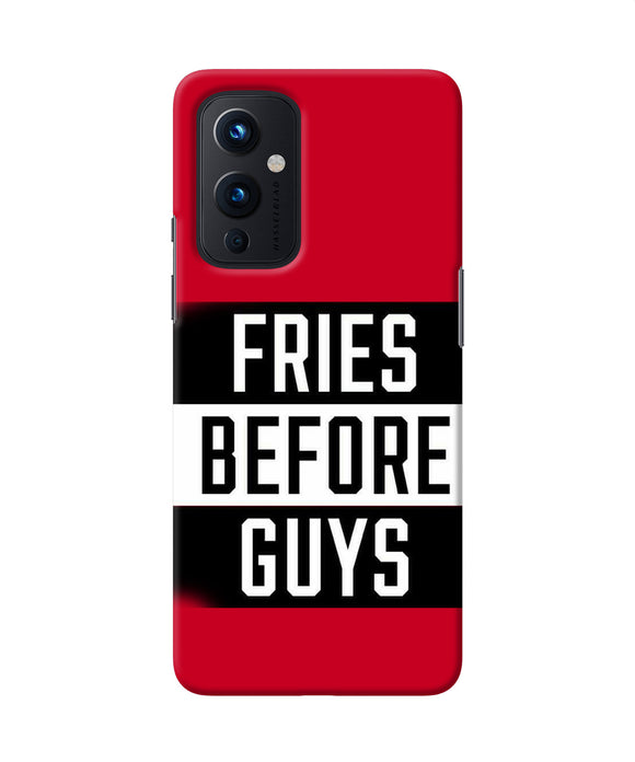 Fries before guys quote Oneplus 9 Back Cover