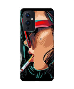 Smoking girl Oneplus 9 Back Cover