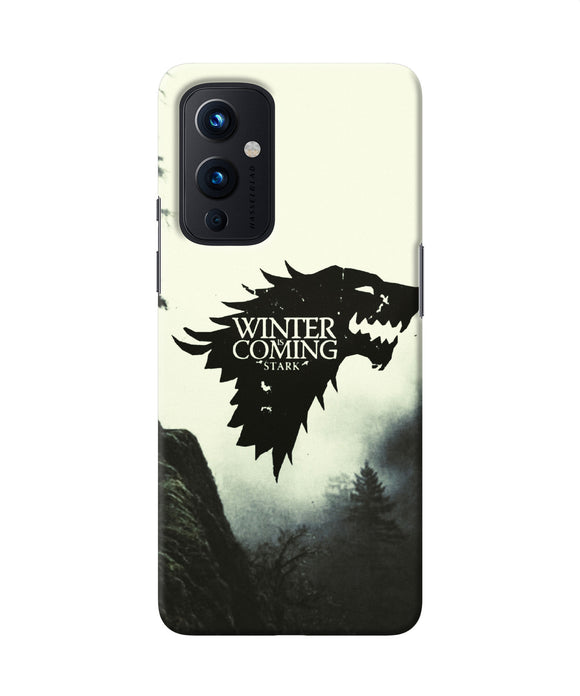 Winter coming stark Oneplus 9 Back Cover