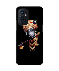 Lord krishna with fluet Oneplus 9 Back Cover