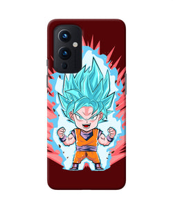 Goku little character Oneplus 9 Back Cover