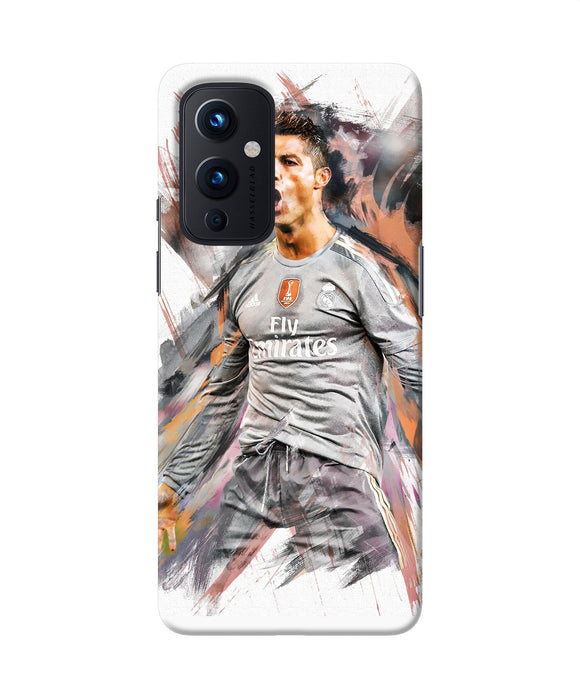 Ronaldo poster Oneplus 9 Back Cover