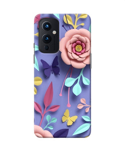 Flower canvas Oneplus 9 Back Cover