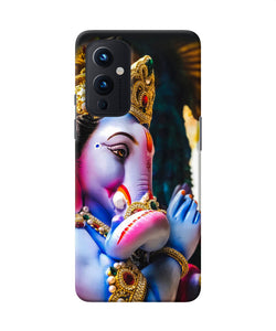 Lord ganesh statue Oneplus 9 Back Cover