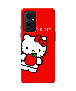 Hello kitty red Oneplus 9 Back Cover